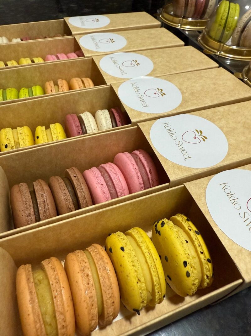 BOX 4 MACARONS